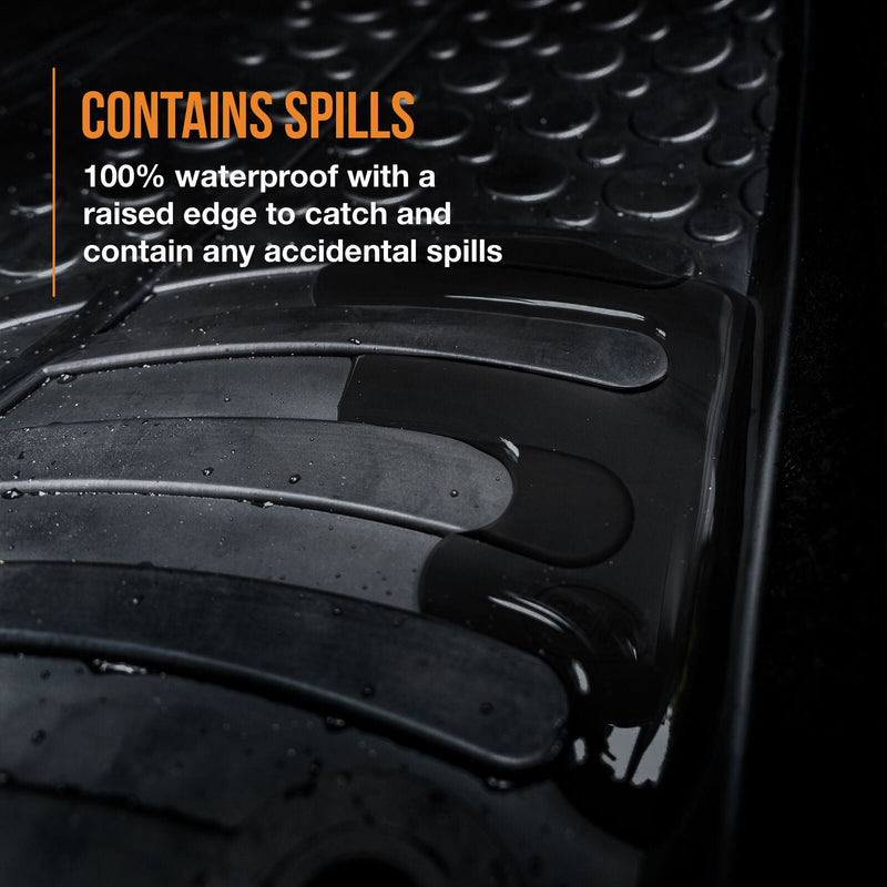 Jeep Wrangler SUV Rubber Car Mats (2017-)