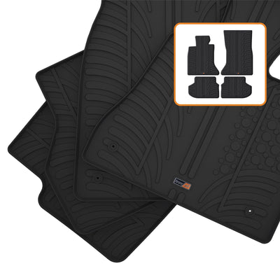 BMW 5 Series Limousine Gummifußmatten (2009-2017)