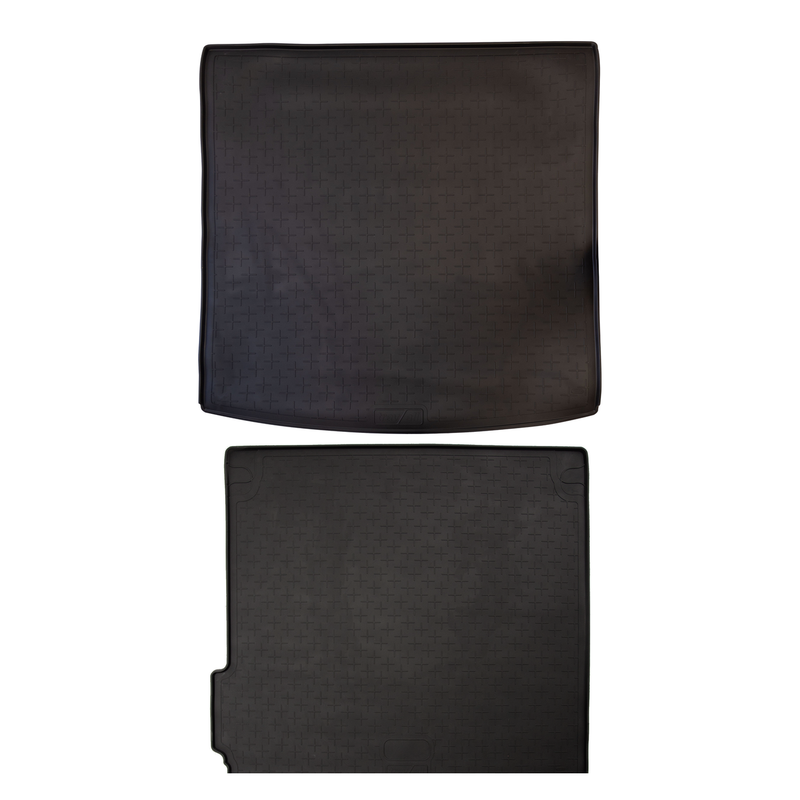 Set aus Gummi-Kofferraumwanne und Gummi-Autofußmatten für BMW X5 (2006-2013)