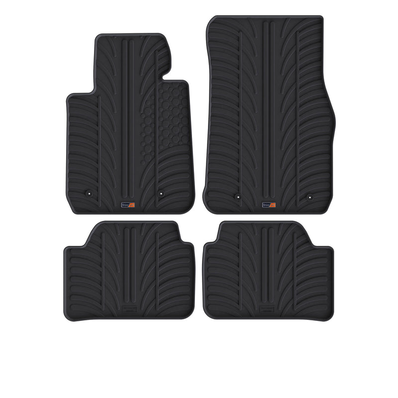 BMW 1 Series Hatchback Rubber Car Mats (2015-2019)
