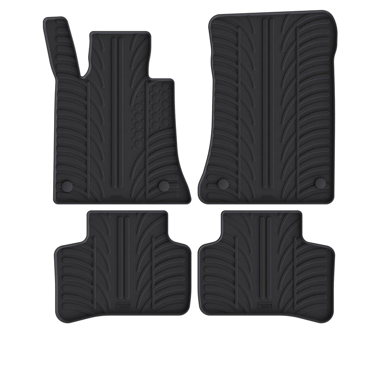 Gummi-Autofußmatten für Mercedes GLK (2008-2015)