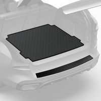 BMW 5 Series Touring Kofferraumwanne und Ladekantenschutz Set (2016-2020)