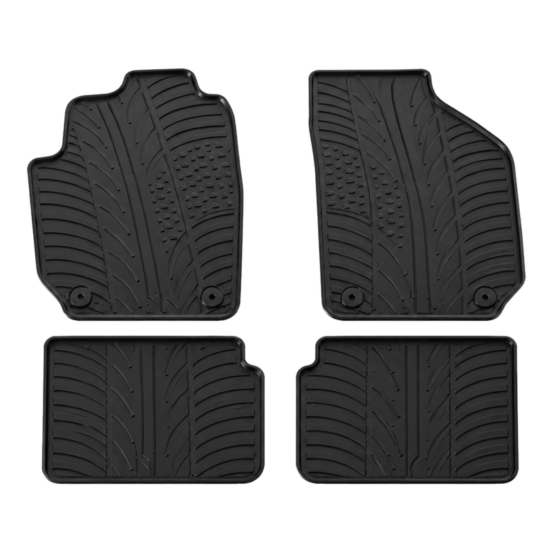 Gummi-Autofußmatten für Skoda Roomster (2006-2015)