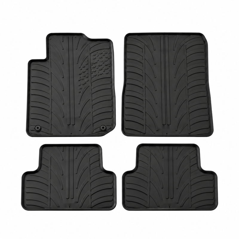 Gummi-Autofußmatten für Peugeot 207 (2006-2012)