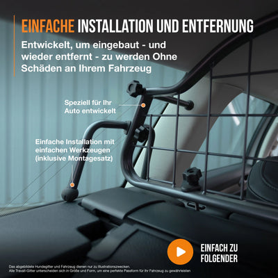VW Touareg Hundegitter (2010-2018)