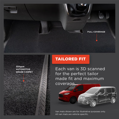 Renault Trafic (2001-2014) [Crew Cab] Carpet Floor Mat