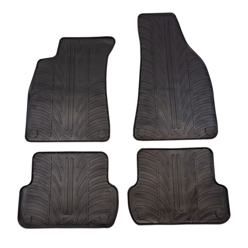 Gummi-Autofußmatten für Audi A4 (2001-2008)