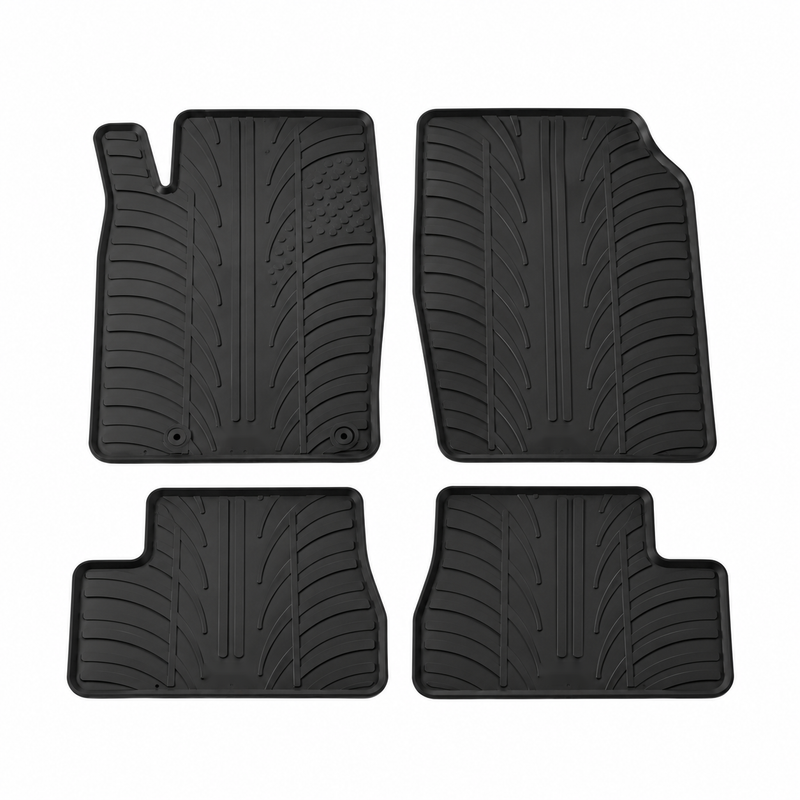 Gummi-Autofußmatten für Peugeot 206 (1999-2012)